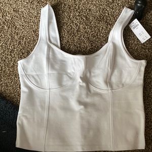 Abercrombie corset-like tank top